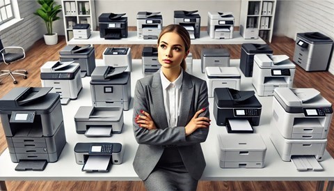 ¿Qué tipo de impresoras se pueden incluir en un renting?