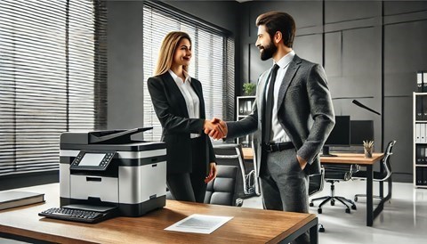 ¿Cómo contratar o solicitar información sobre el renting de impresoras?