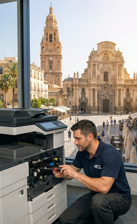 Renting de impresoras en Murcia con SAT oficial